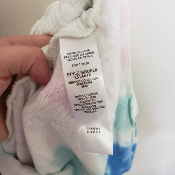 Splendid sunbloom tie dye shorts nwt medium - Picture 4 of 6